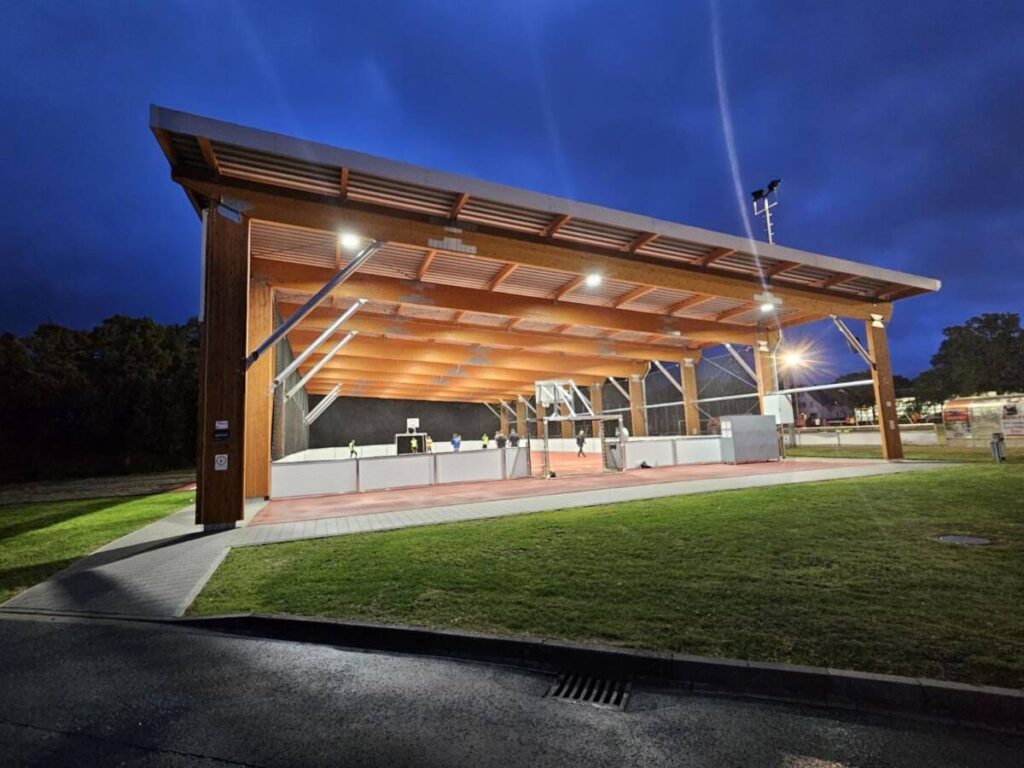 Préau sportif in Bielefeld, Allemagne